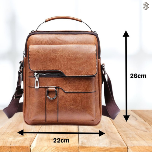 Avtoit | LeatherLux Elegant Leather Shoulder Bag | High-Quality Design | Practical & Stylish for Everyday & Office