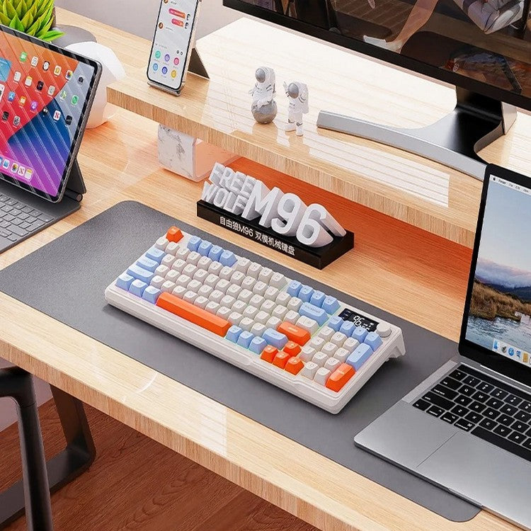 Avtoit | Silent Mechanical Keyboard - Cool Gaming Wireless Design with Display