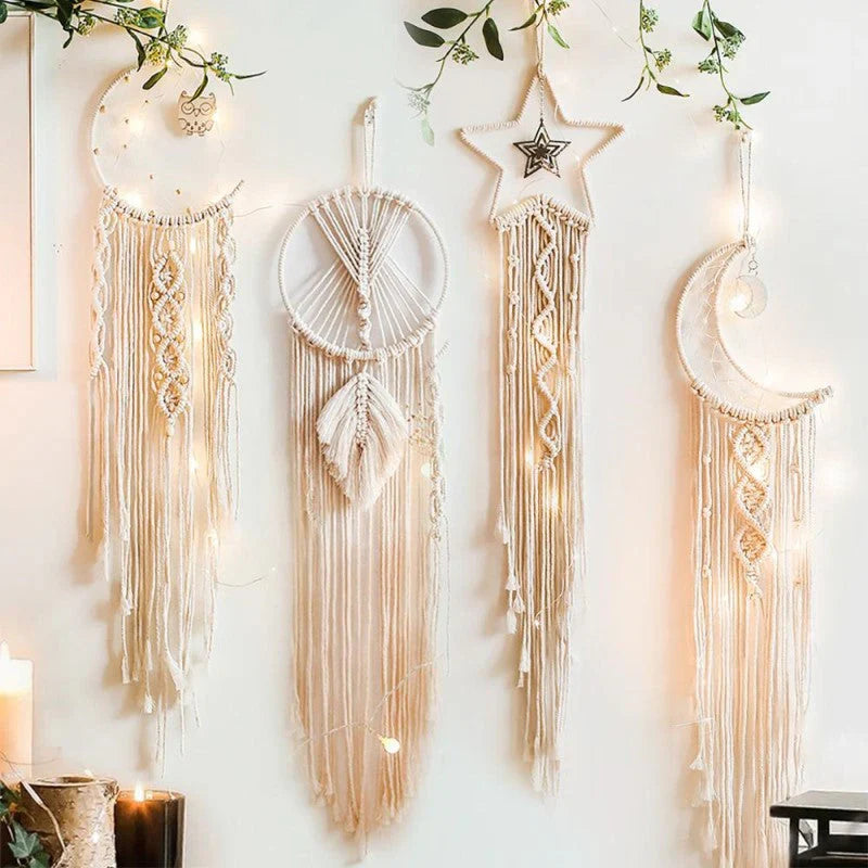 Avtoit | Cathy I Dreamcatcher for Women – Macrame Decoration with Lights