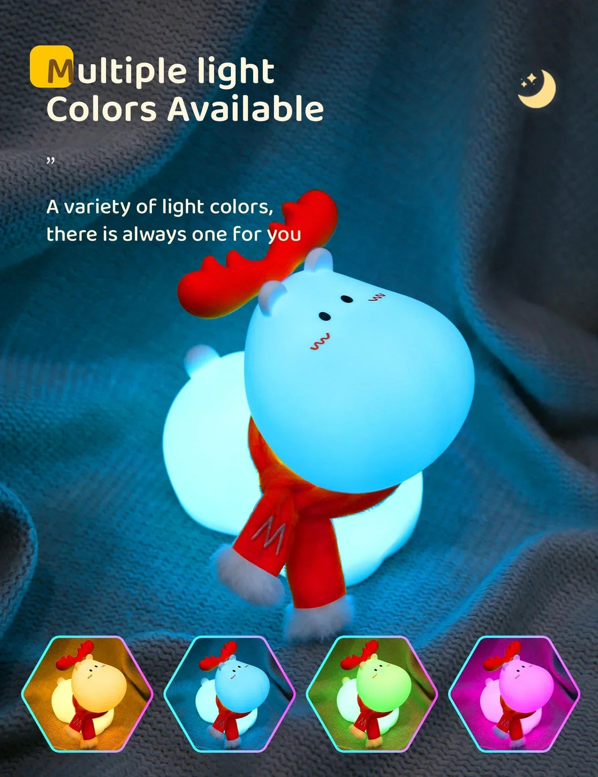 Avtoit | Magical LED Reindeer Night Light - GlowDeer