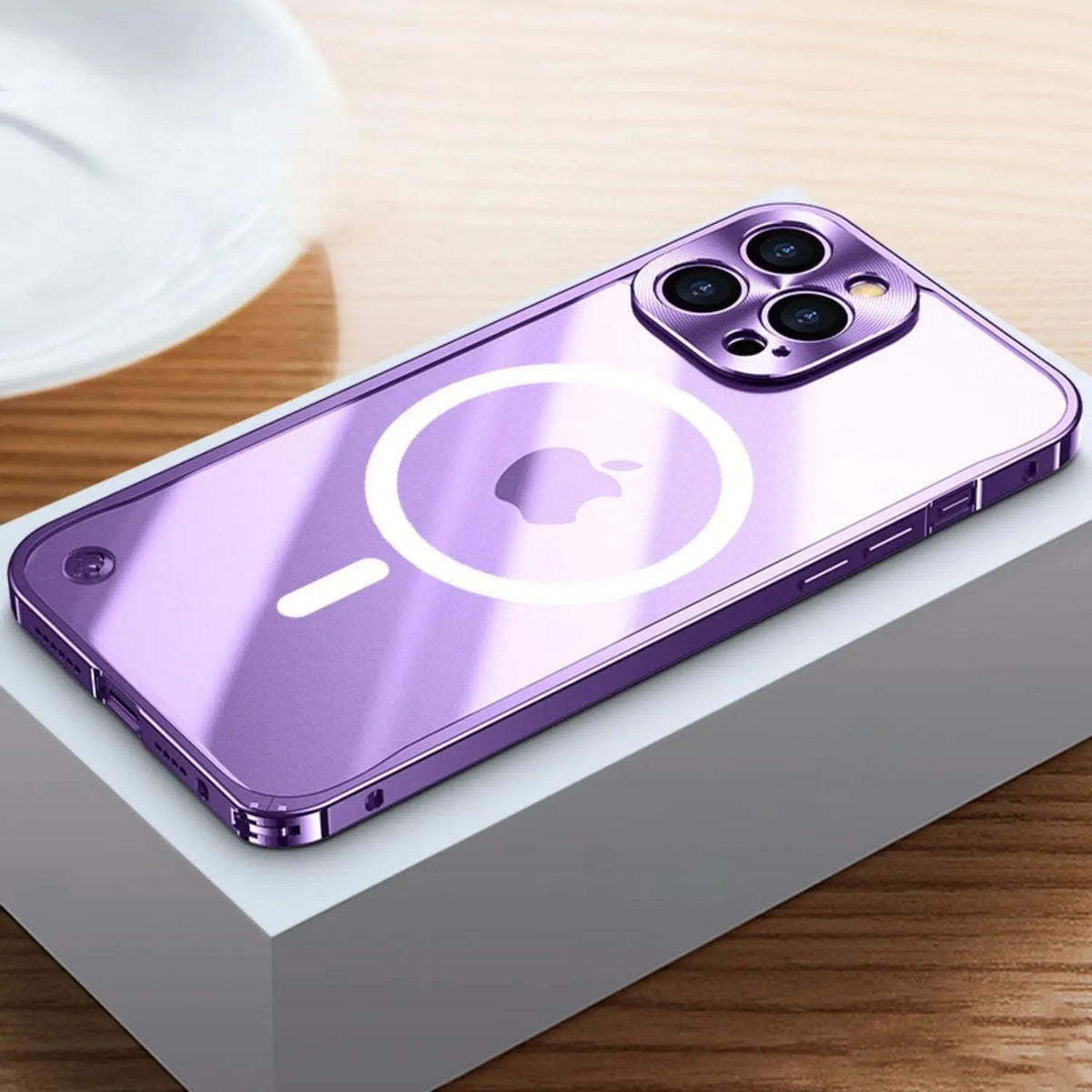 Avtoit | Metal Luxury MagSafe Case for iPhone Pro Max - Slim and Stylish Design with Maximum Protection