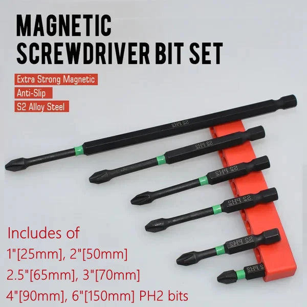 Avtoit | Magnetic Screwdriver Bit Set - MagniDrive