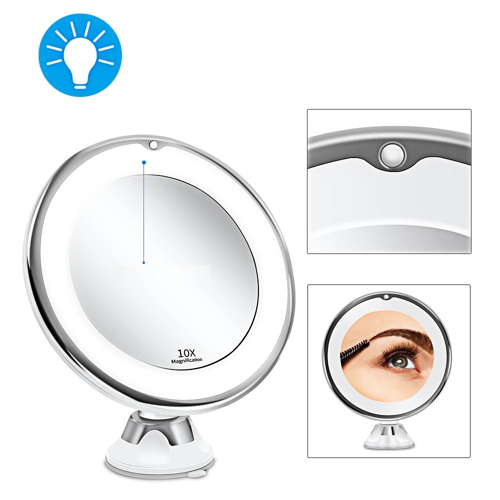 Avtoit | Cosmetic mirror with lighting – LED makeup mirror with magnification function