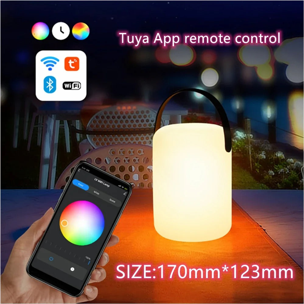 Avtoit | LuminaFusion Lamp – Portable Waterproof Cordless Table Lamp with Remote Control