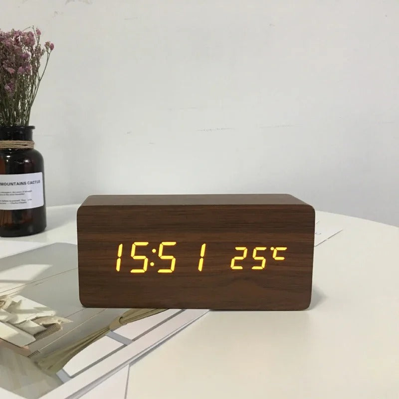 Avtoit | Minimalistic LED Watch | Wood