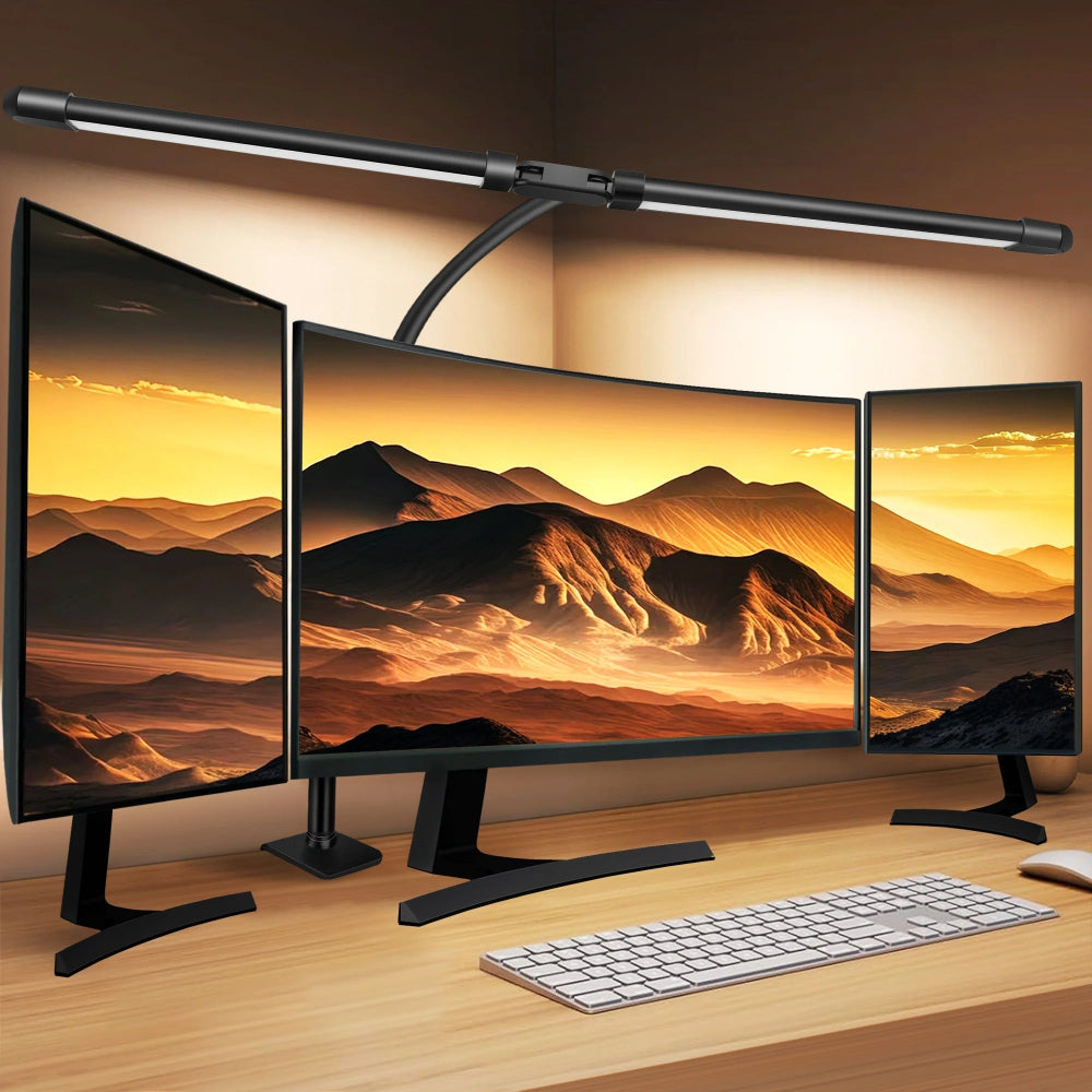 Avtoit | Double-Head LED Desk Lamp | Lighting Solution for Study, Work & Office Use