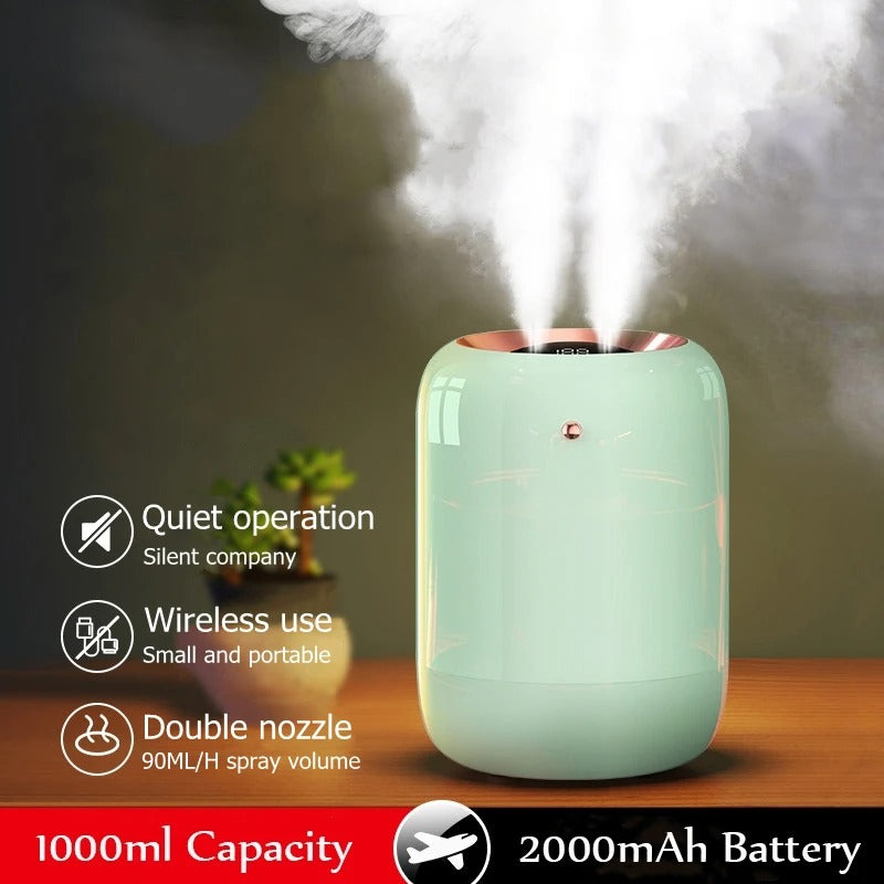 Avtoit | HydraPur UV Air Humidifier – Silent Portable Humidifier with UV Sterilisation for Clean & Comfortable Air
