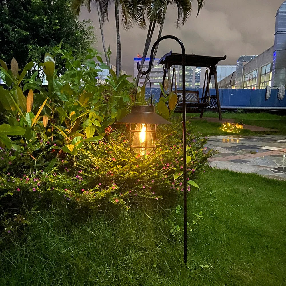 Avtoit | Hadleigh Hanging Solar Wall Light - Stylish Solar Lantern for Outdoor Spaces