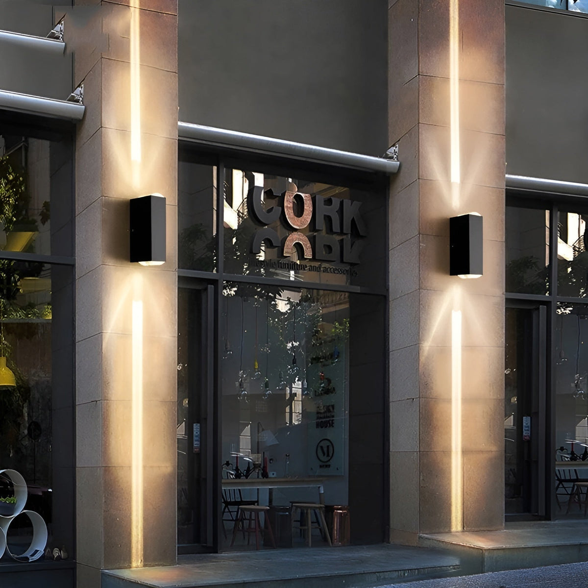 Avtoit | LumiBloc LED Wall Light – Stylish & Durable Outdoor Lighting