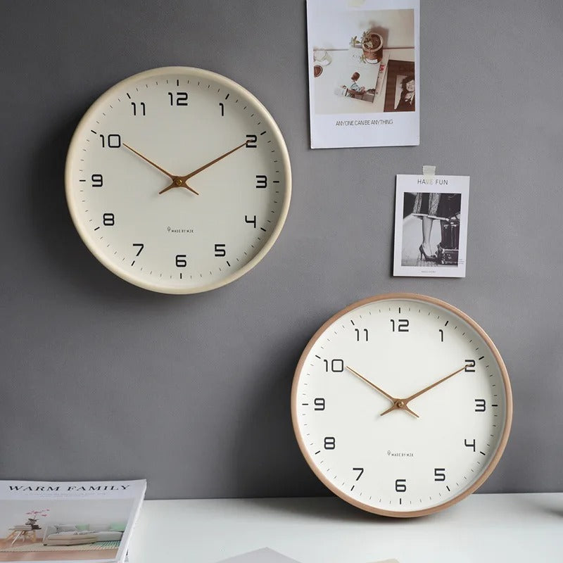 Avtoit | Minimalistic Wall Clock | Metal & Resin