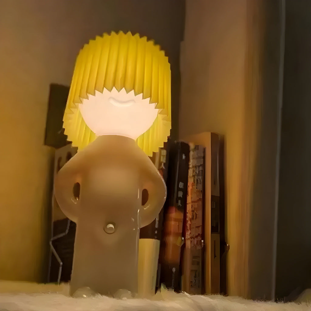 Avtoit | Sassy Boy Creative Table Lamp – Unique Lighting for Bedroom and Living Space