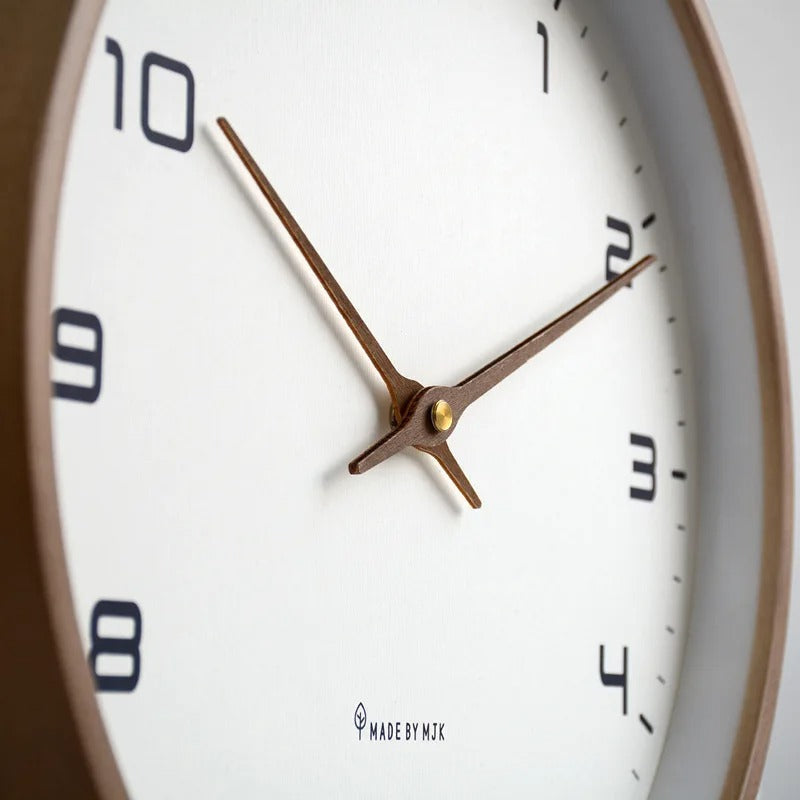 Avtoit | Minimalistic Wall Clock | Metal & Resin