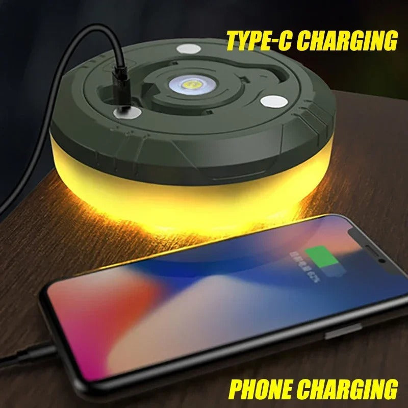 Avtoit | CampBeam LED Outdoor String Lights – Rechargeable Waterproof Lights with Magnetic Hooks & 5 Lighting Modes