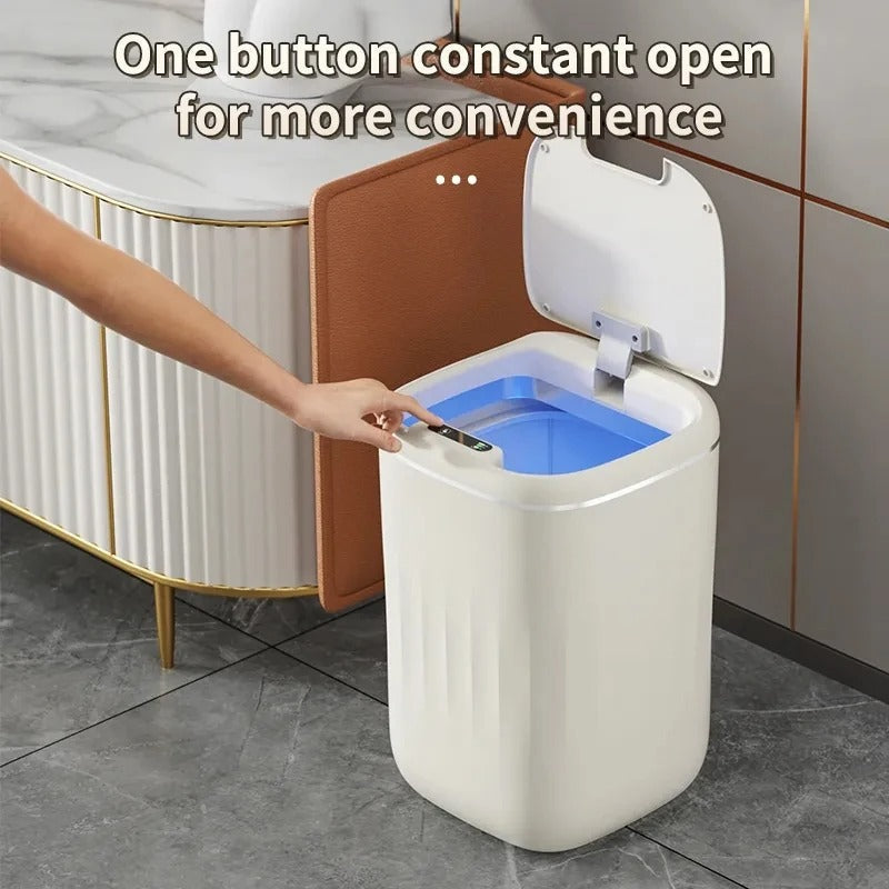 Avtoit | Smart Sensor Trash Bin with UV Light – Automatic Touchless Wastebasket with Lid & Odor Control for Kitchen, Bathroom & Home Hygiene