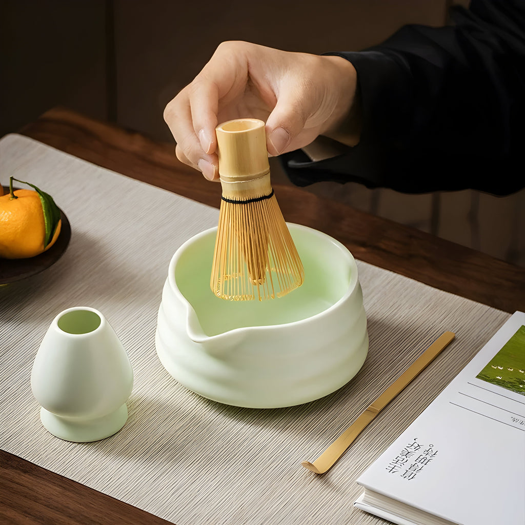 Avtoit | Matcha Ceramic Set – Traditional Japanese Tea Set for Relaxing & Mindful Moments