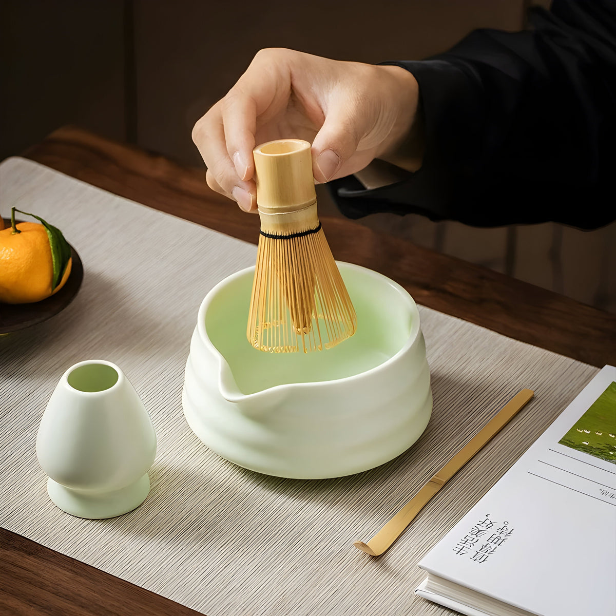 Avtoit | Matcha Ceramic Set – Traditional Japanese Tea Set for Relaxing & Mindful Moments