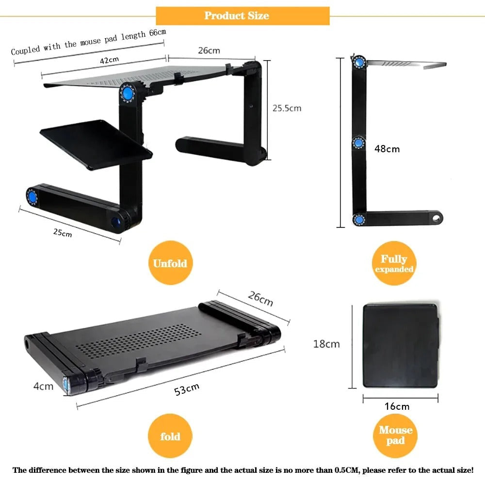 Avtoit | Adjustable Laptop Stand for Couch & Bed | Comfortable Workstation