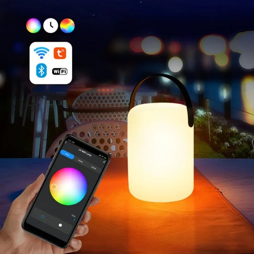 Avtoit | LuminaFusion Lamp – Portable Waterproof Cordless Table Lamp with Remote Control
