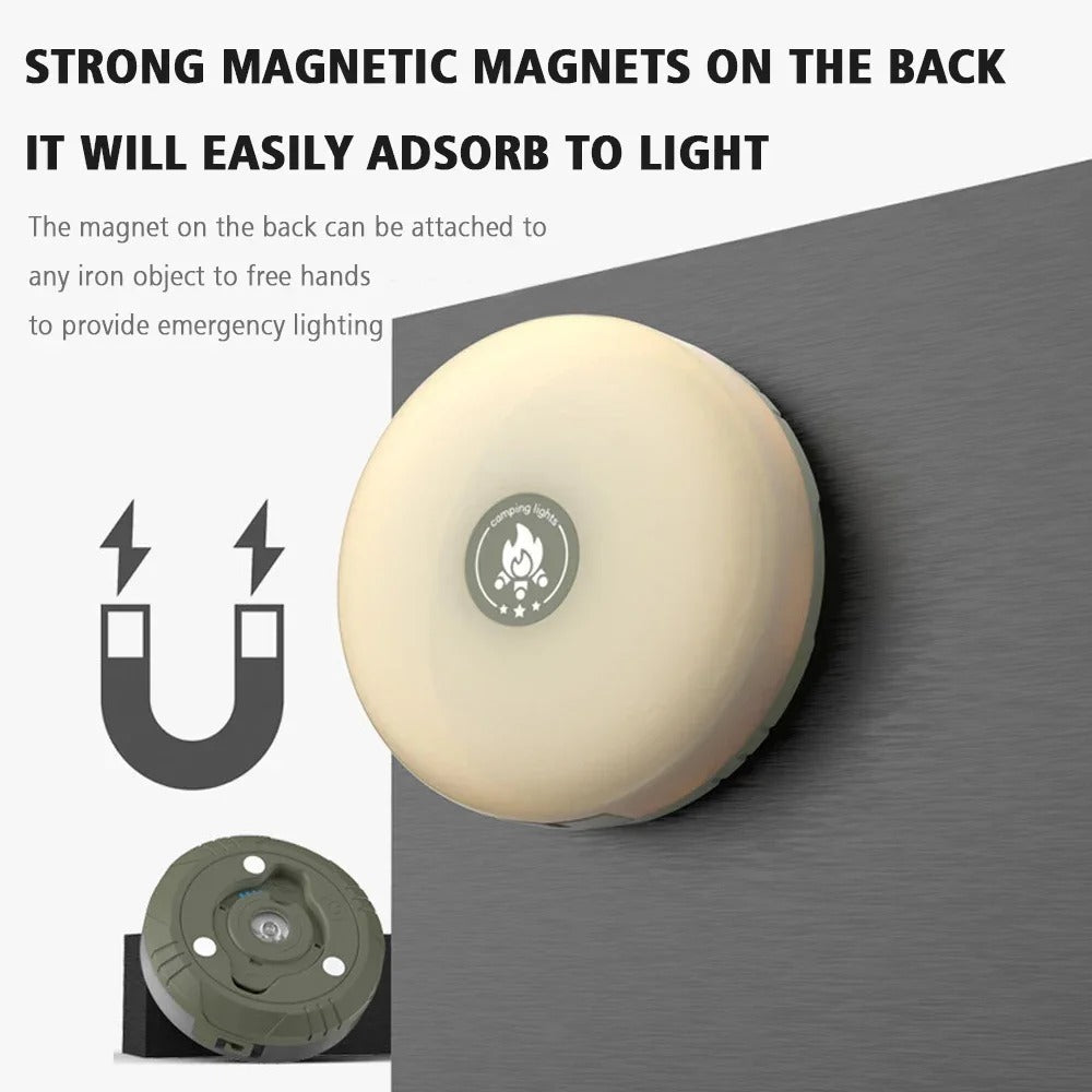 Avtoit | CampBeam LED Outdoor String Lights – Rechargeable Waterproof Lights with Magnetic Hooks & 5 Lighting Modes