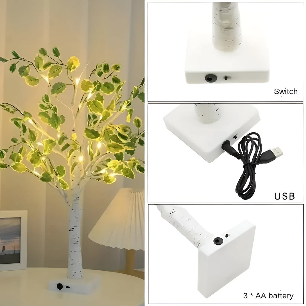 Avtoit | Magical BrightTree Table Lamp – Elegant Tree Design with Warm LED Light