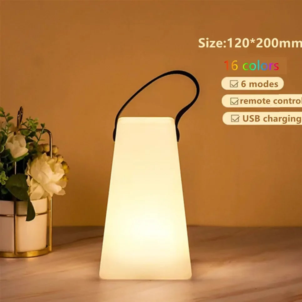 Avtoit | LuminaFusion Lamp – Portable Waterproof Cordless Table Lamp with Remote Control
