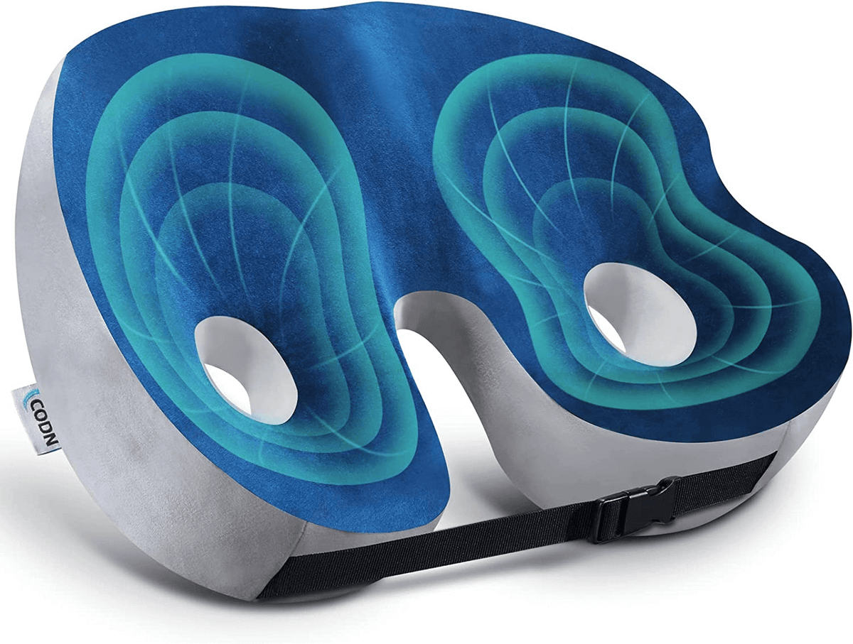 Avtoit | Adjustable Memory Foam Sit Bone Relief Seat Cushion