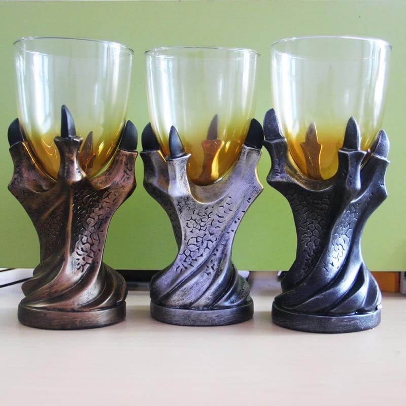 Avtoit | Medieval Dragon Claw Vodka and Wine Goblet