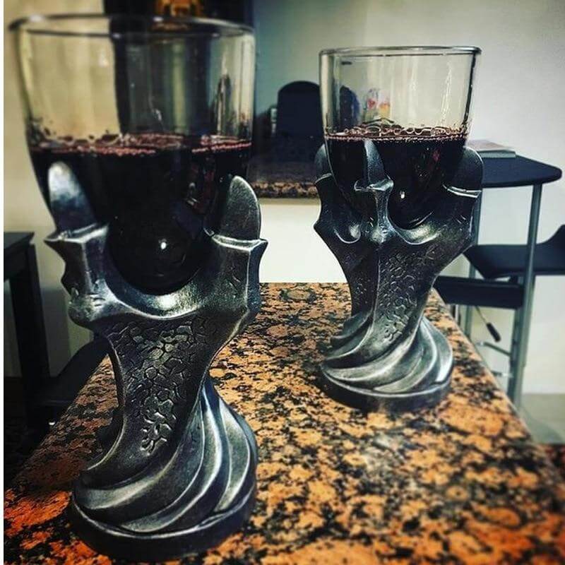 Avtoit | Medieval Dragon Claw Vodka and Wine Goblet