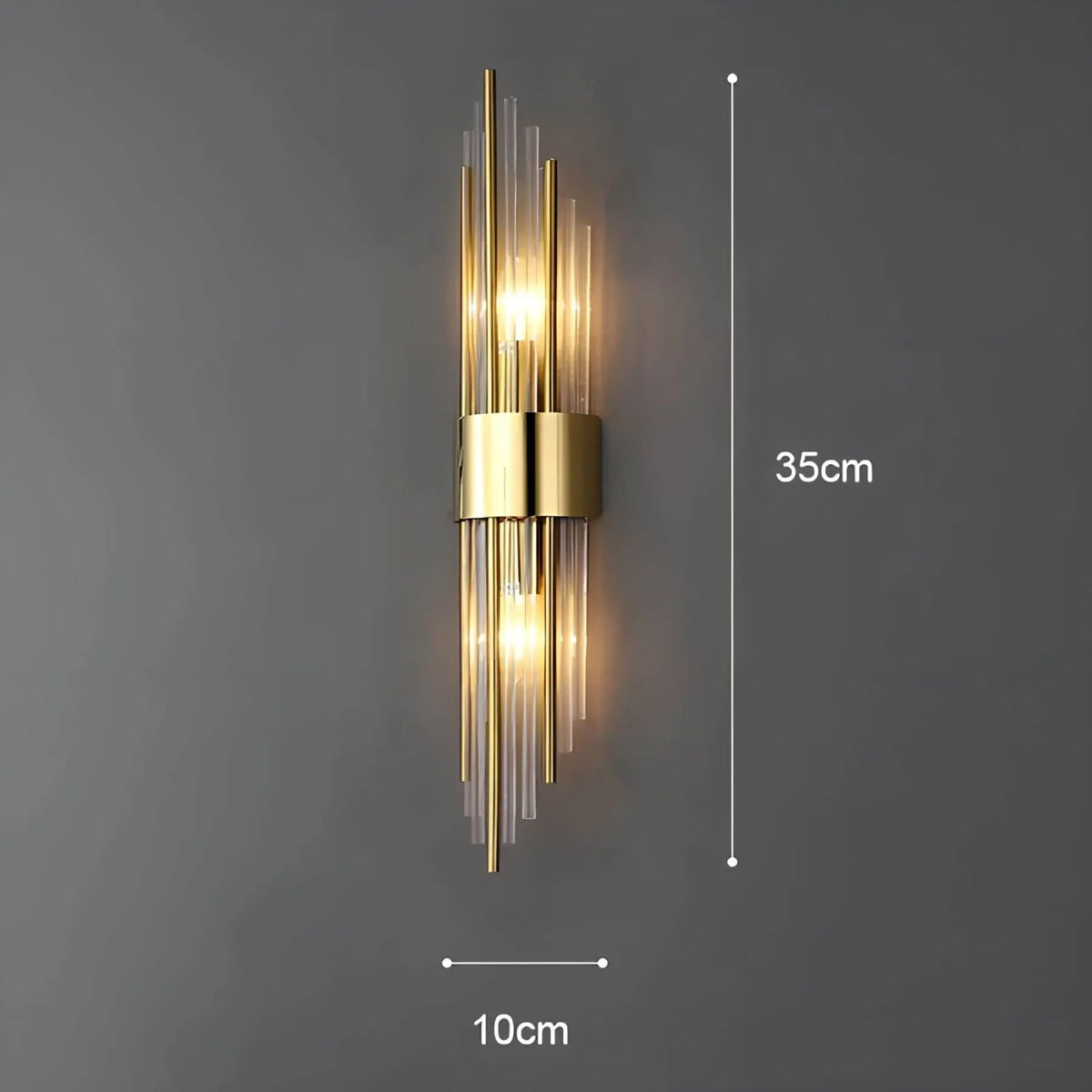 Avtoit | Wall lamp with crystal decoration
