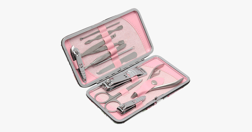 Avtoit | 12-piece Stainless Steel Professional Manicure Set