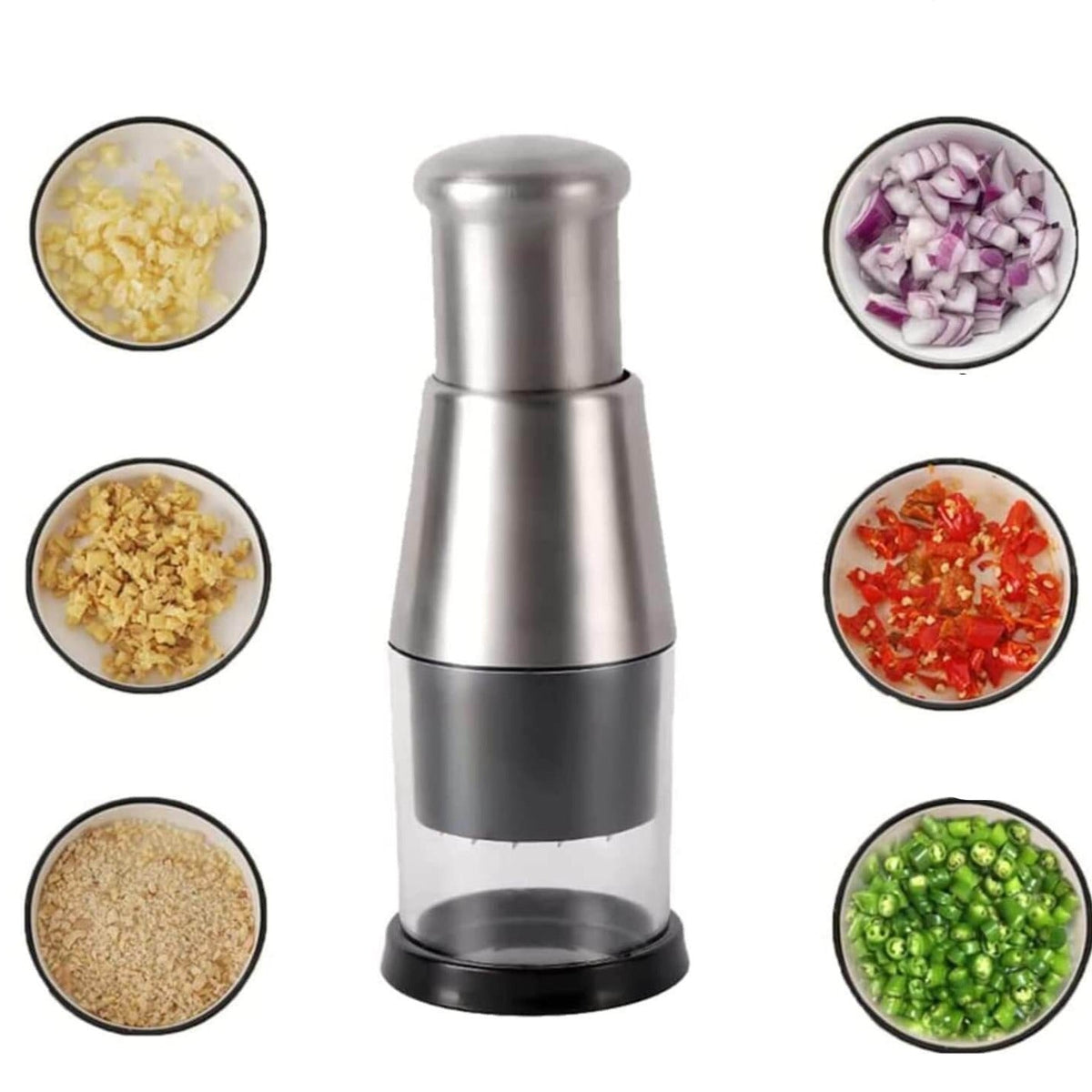 Avtoit | Manual Stainless Steel Vegetable Chopper - ChefChop Pro