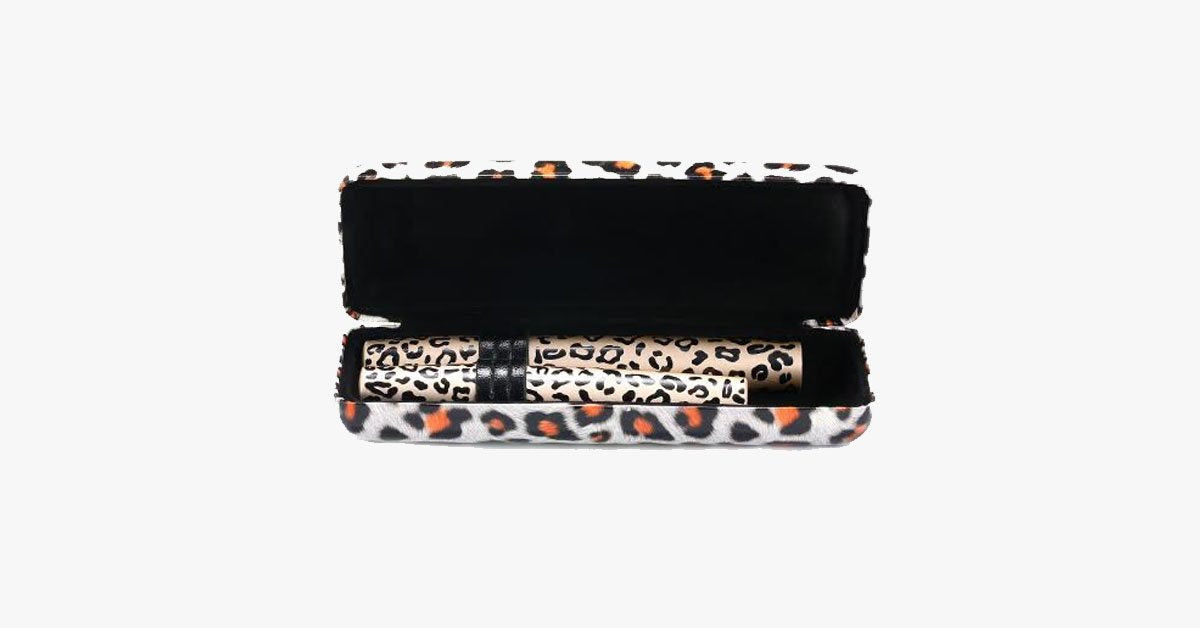 Avtoit | 3D Transplant gel & mascara in leopard pattern bottle - Made from natural fibers - Waterproof & easy to use