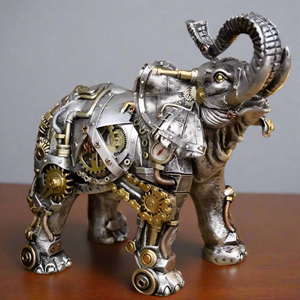 Avtoit | Mechanical Punk Animal Sculptures - GearBeast