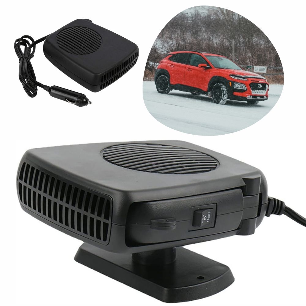 Avtoit | TurboHeat | 12V Car Heater – 150W/300W Ceramic Fan Heater, Portable Car Defroster & Warmer