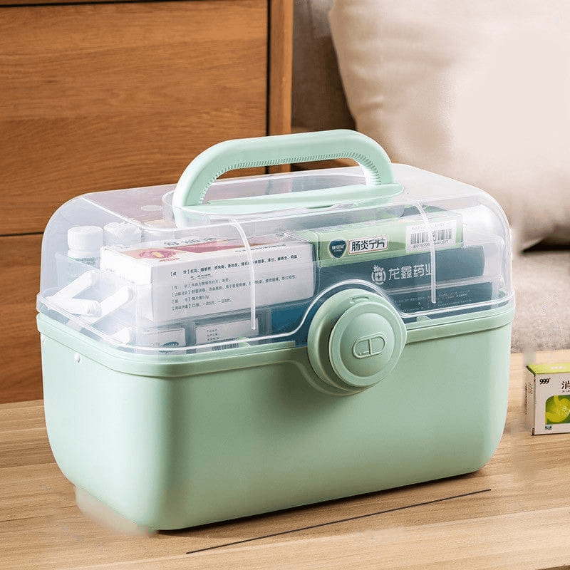 Avtoit | MediSmart Pill Organiser – Compact Weekly Medicine Storage Box for Home & Travel