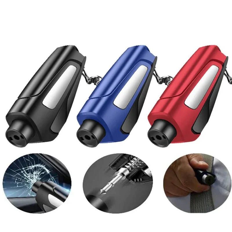 Avtoit | Car emergency hammer with seat belt cutter – Compact safety hammer for rescue & escape