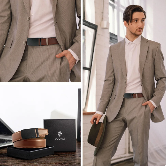 Avtoit | Men's Belt with Automatic Buckle - Eleganzio