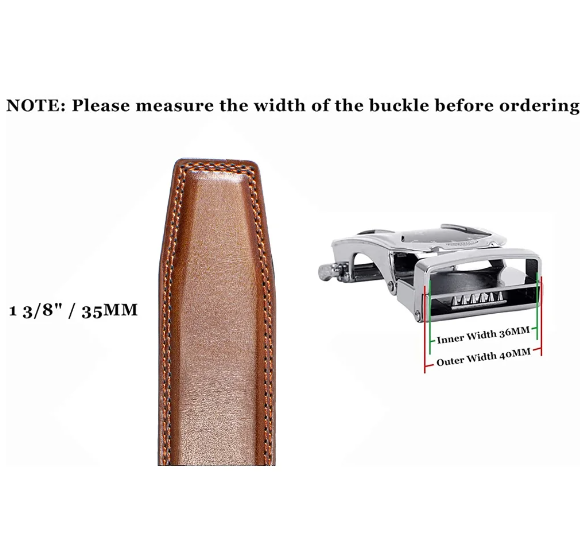 Avtoit | Men's Belt with Automatic Buckle - Eleganzio