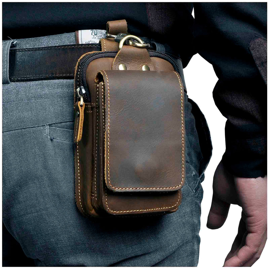 Avtoit | Men's High-Quality Leather Waist Bag - Guardian Leather