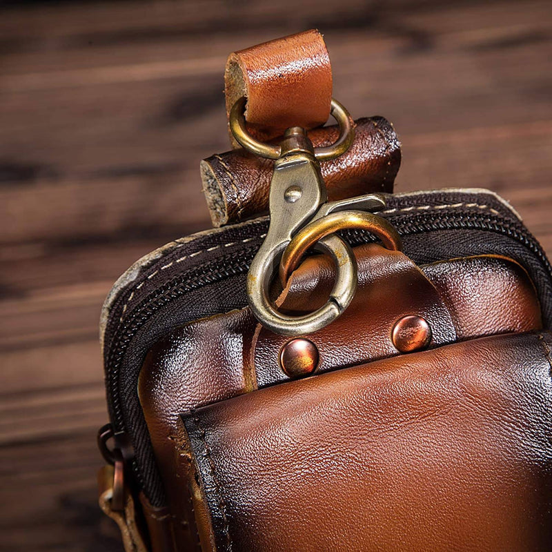 Avtoit | Premium Leather Men's Waist Bag
