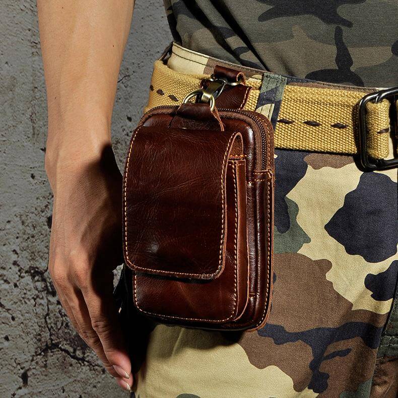 Avtoit | Premium Leather Men's Waist Bag