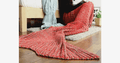 Avtoit | Cozy Cotton Knit Mermaid Tail Blanket