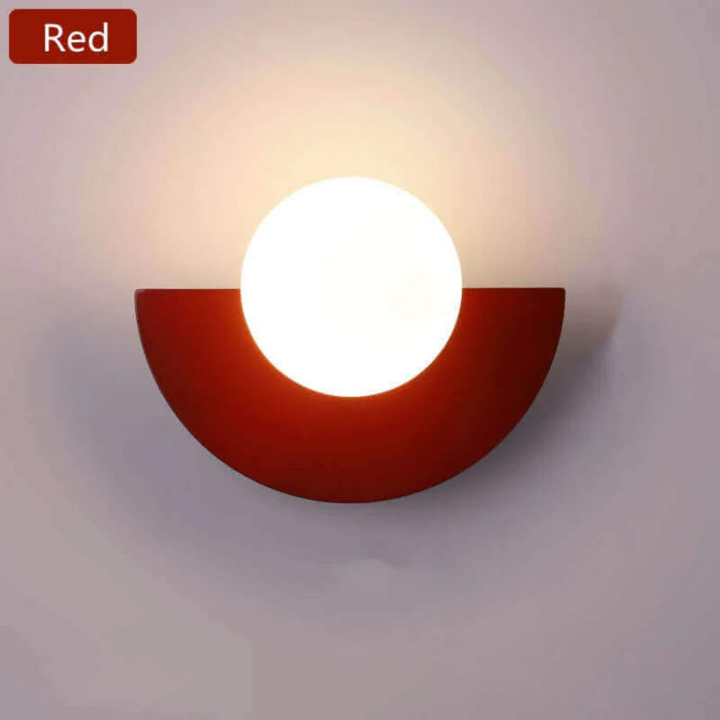 Avtoit | Metal Half Moon Wall Lamp - LunaMetal