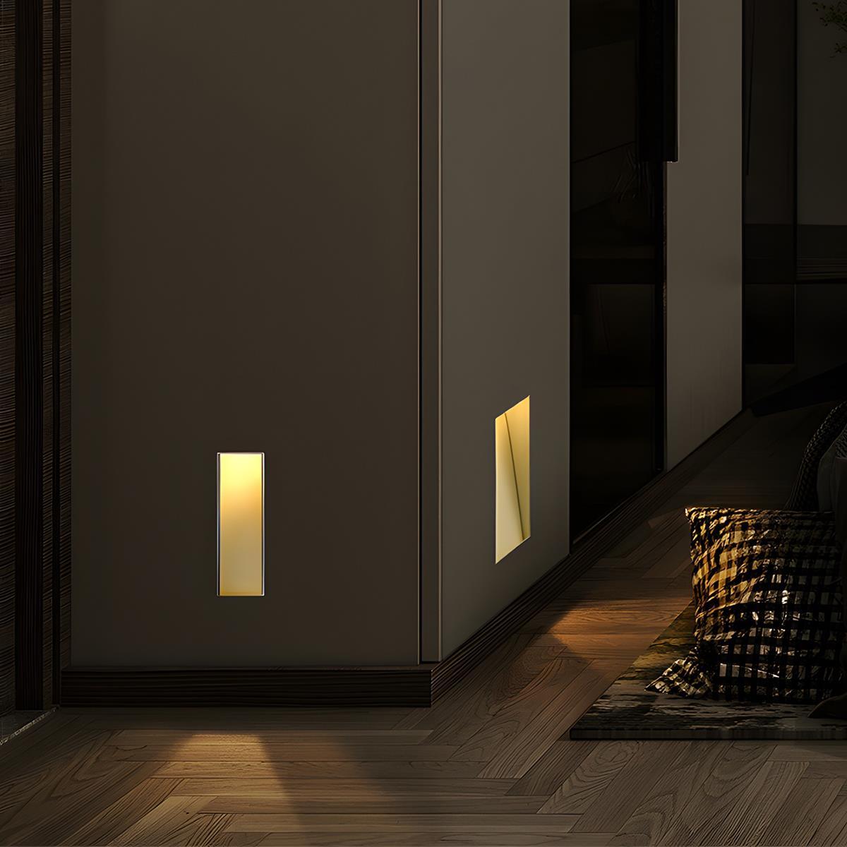 Avtoit | LED Recessed Wall Sconces | Motion Sensor. Energy-Efficient & Ideal for Hallways. Living Rooms. and Bedrooms