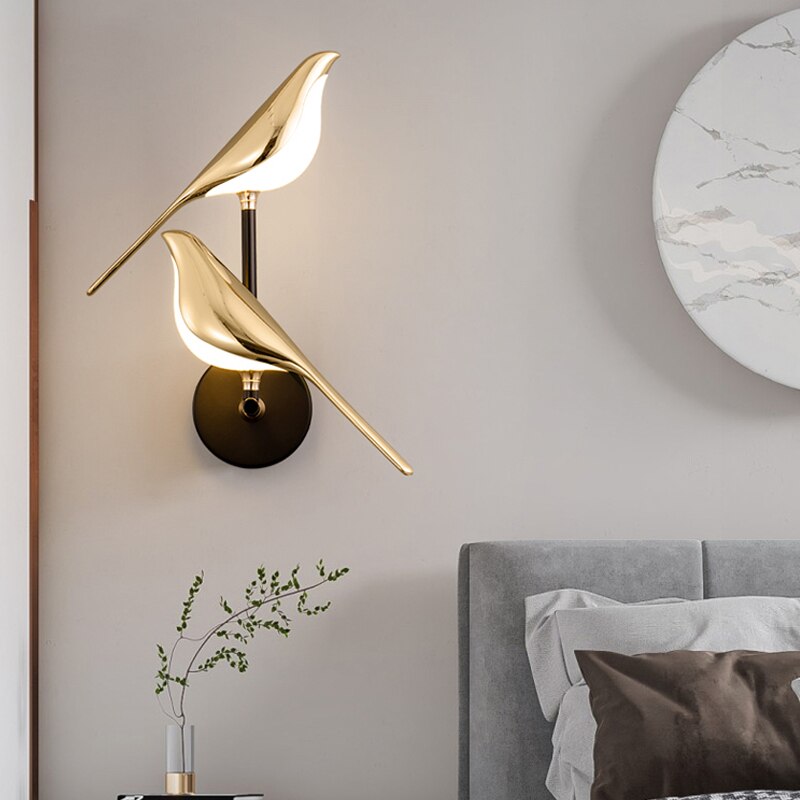 Avtoit | Modern Bird Wall Lamp - AviaryGlow