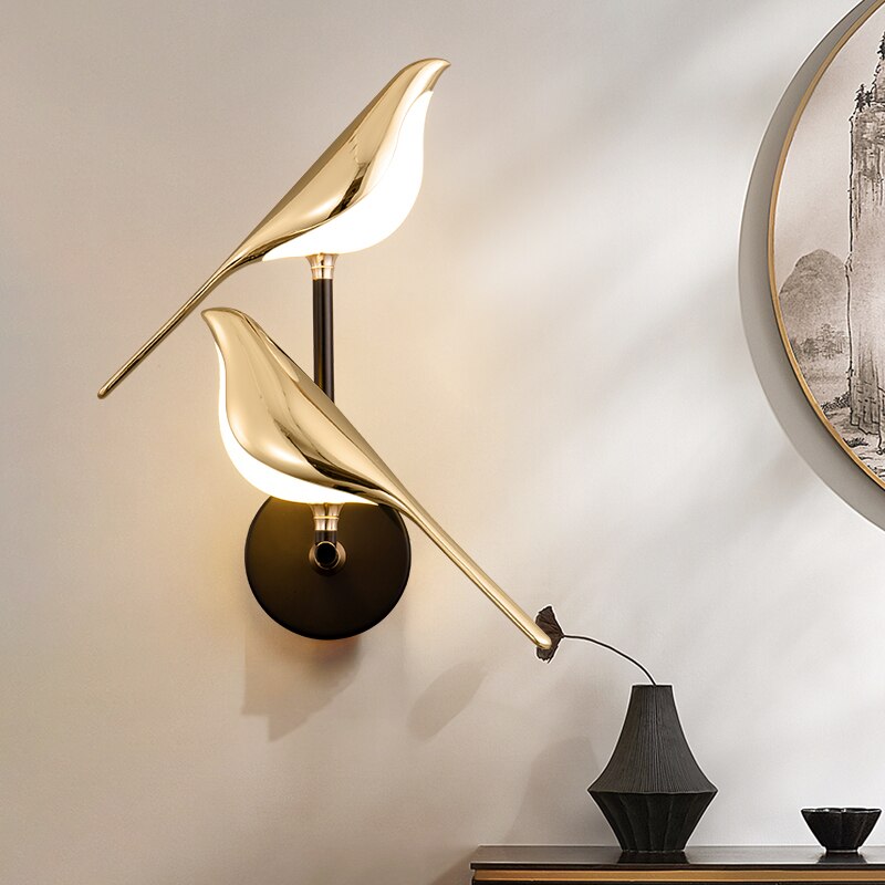 Avtoit | Modern Birds Wall Lamp - AviaryGlow