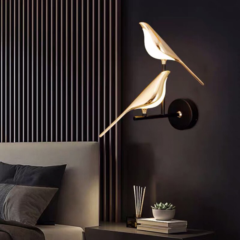 Avtoit | Modern Birds Wall Lamp - AviaryGlow
