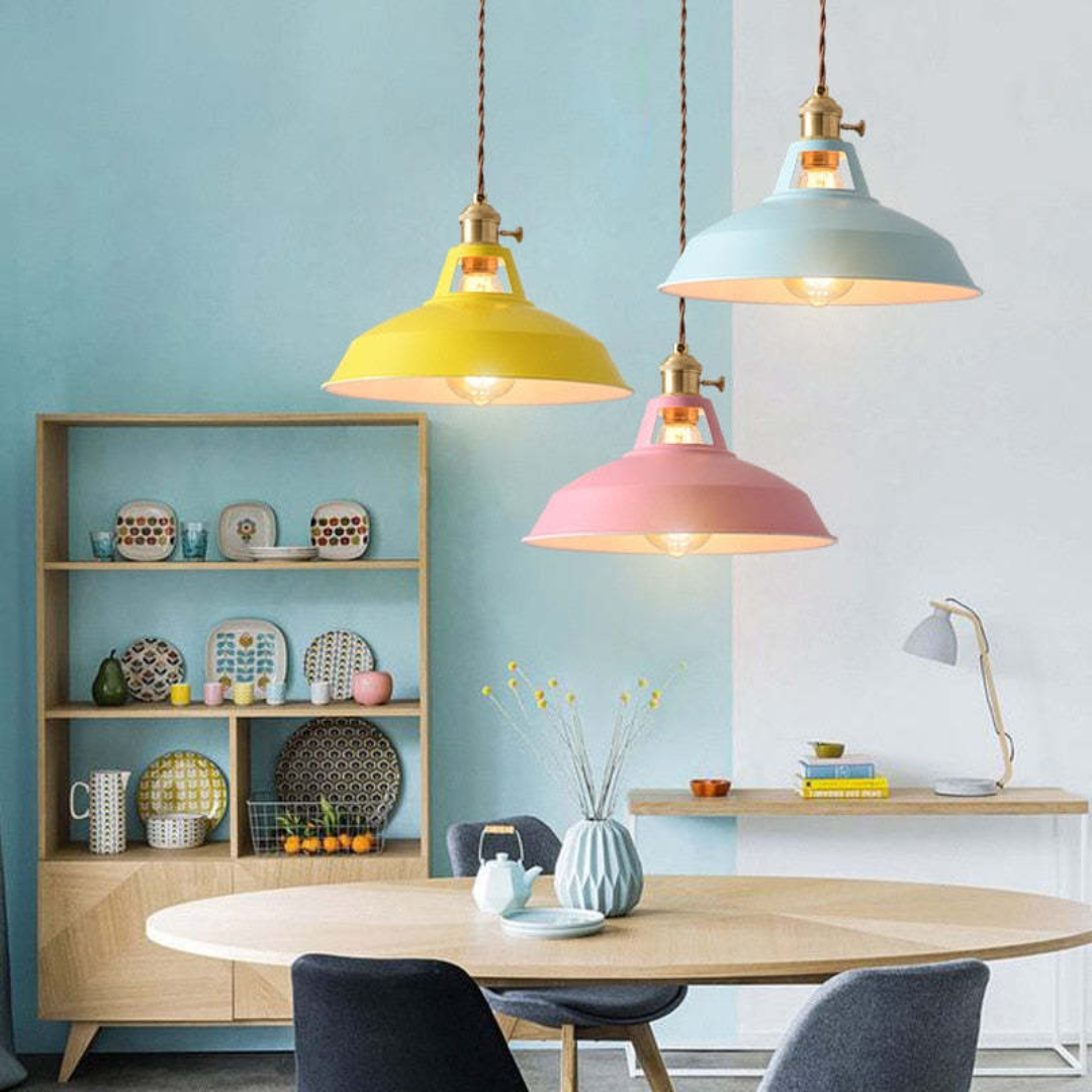 Avtoit | Modern Colourful LED Pendant Light - ChromaLuxe