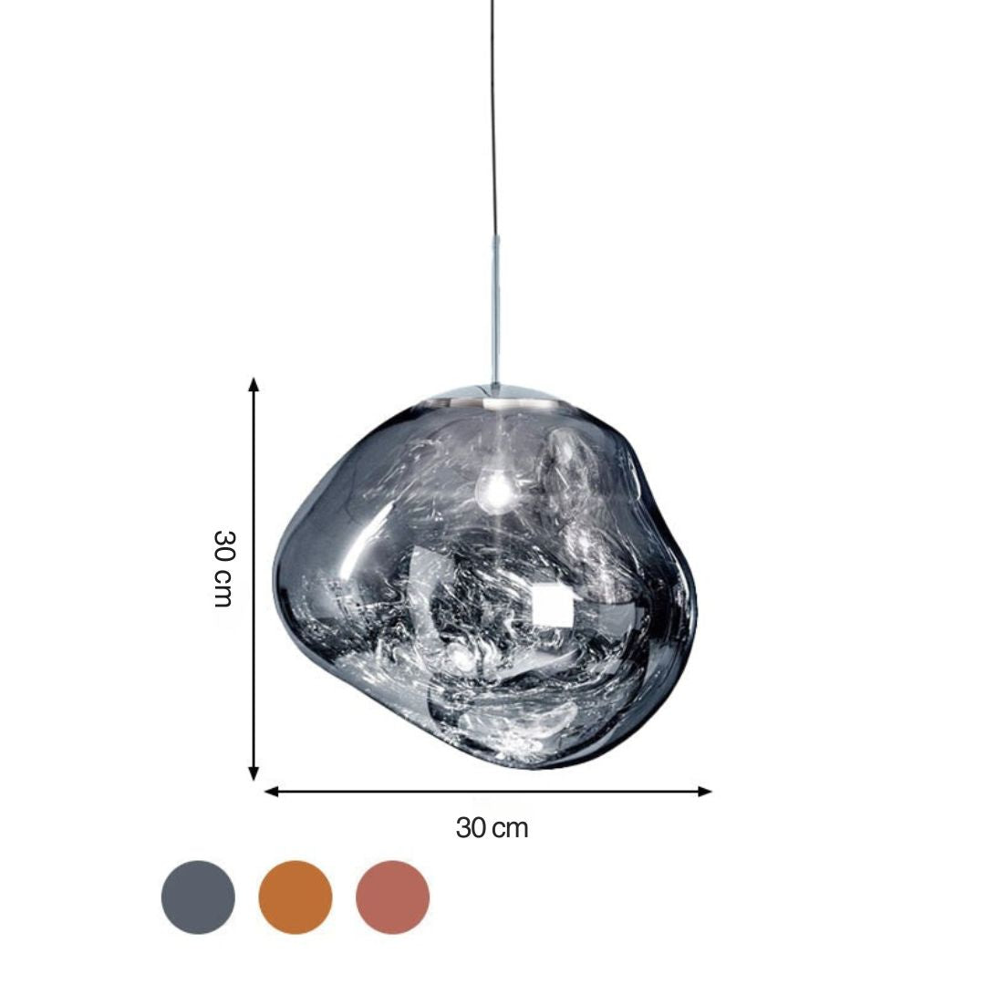Avtoit | Modern Glass Ceiling Light - LunaLux