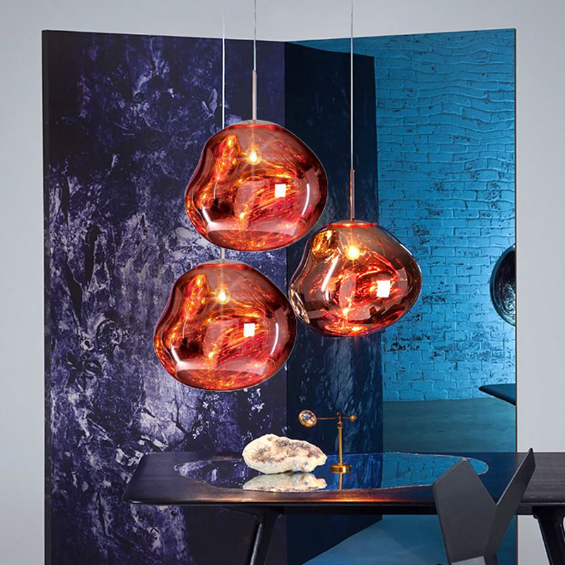 Avtoit | Modern Glass Ceiling Light - LunaLux